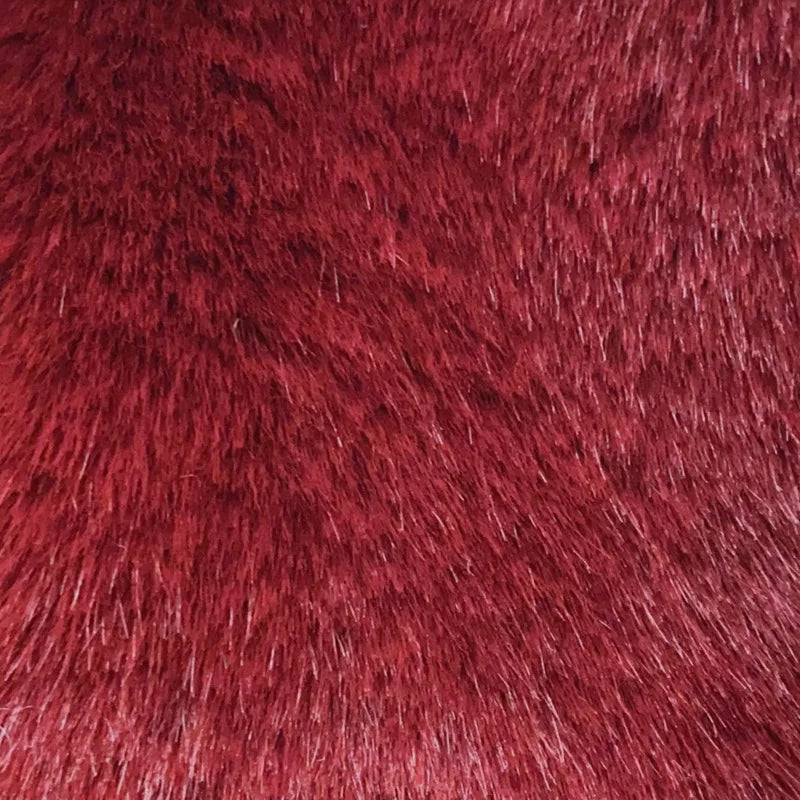 15mm Long Faux Fur 160cm Width Soft Fur Fabric High and Low Faux Mink Clothing Fabrics