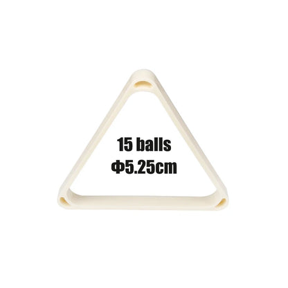 15 Balls Triangle Rack Billiards Snooker 5.25/5.72cm Racks