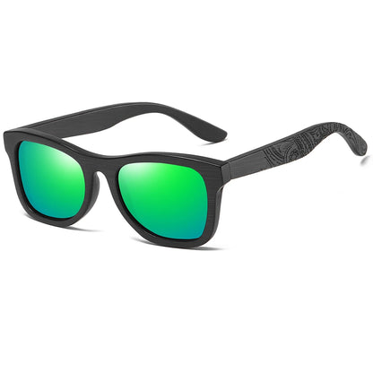 GM Wooden Male Lady Sunglasses Men's Luxury Brand Designer Polarized Sun Glasses Vintage Sunglass Women Eyewear With  Box