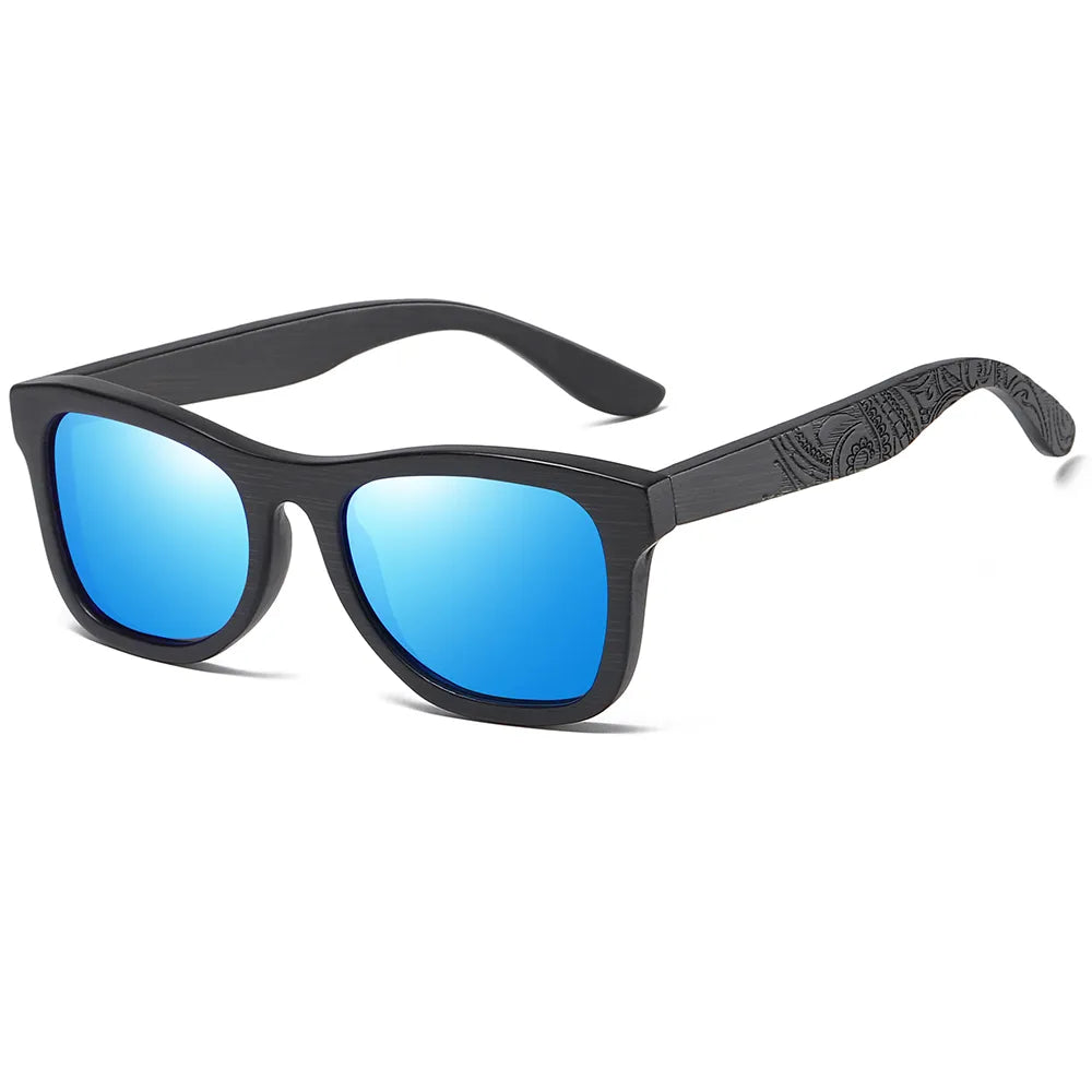 GM Wooden Male Lady Sunglasses Men's Luxury Brand Designer Polarized Sun Glasses Vintage Sunglass Women Eyewear With  Box