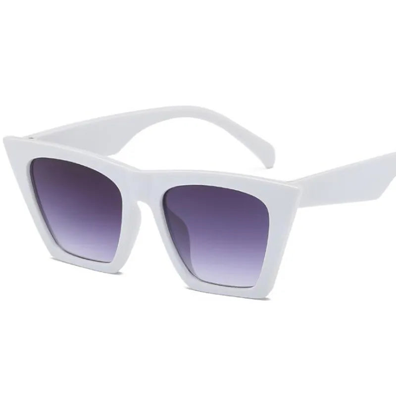 2022 New Brand Sunglasses Square Glasses Personalized Cat Eyes Colorful Sunglasses Trend Versatile Sunglasses Uv400