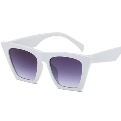 2022 New Brand Sunglasses Square Glasses Personalized Cat Eyes Colorful Sunglasses Trend Versatile Sunglasses Uv400