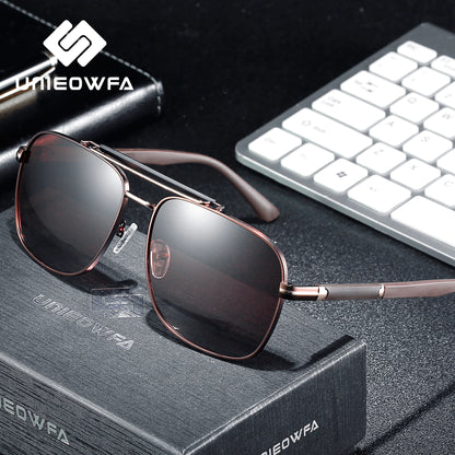 Oversized Polarized Sunglasses for Men Brand Designer Driving V400 Sun Glasses for Men Custom Prescription Sunglases Male Square