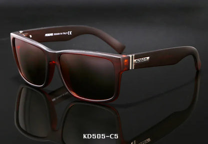KDEAM Revamp of Sport Men Sunglasses Polarized Shockingly Colors Sun Glasses Outdoor Driving Photochromic Sunglass With Box