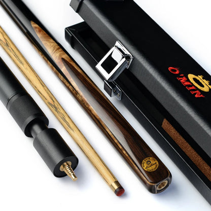 Omin Snooker Cues Cobra  With Case 9.8mm Tips Ash Shaft 3/4 Brass Joint Handmade Professional Billiard Cue Stick Taco De Billar