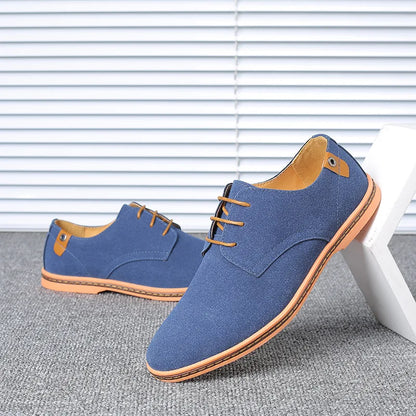 New Men Dress Shoes Classic Leather Casual Business Men Shoes Italian Oxford Shoes for Men Black Flats Footwear Size 46