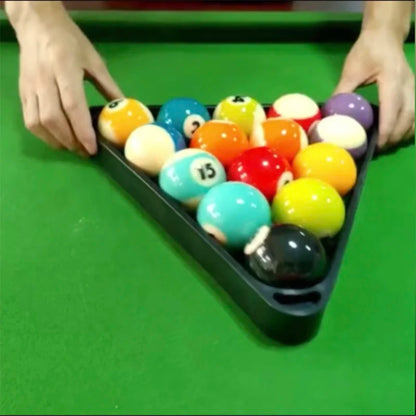 15 Balls Triangle Rack Billiards Snooker 5.25/5.72cm Racks
