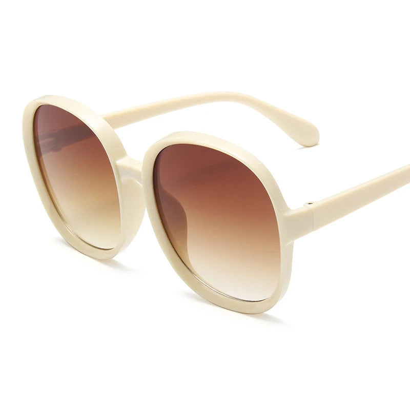 Newest Round Sunglasses Woman Oversized Female Glasses Gradient Fashion Brand Women Sun Glasses Ladies 2020 UV400