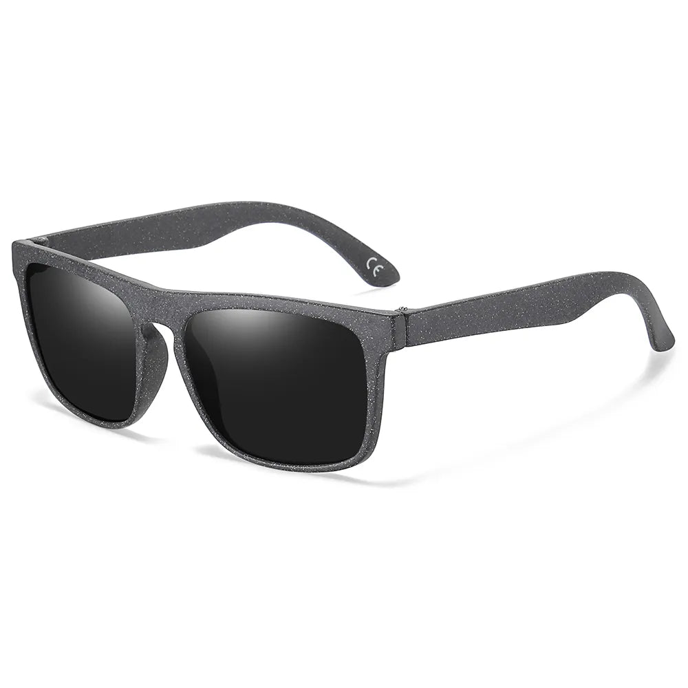 XSW Brand Design Wooden Retro Square Oval Square Men's and Women's Sunglasses Glasses  Wheat Straw Sunglases UV400 7021