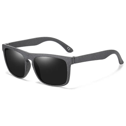 XSW Brand Design Wooden Retro Square Oval Square Men's and Women's Sunglasses Glasses  Wheat Straw Sunglases UV400 7021