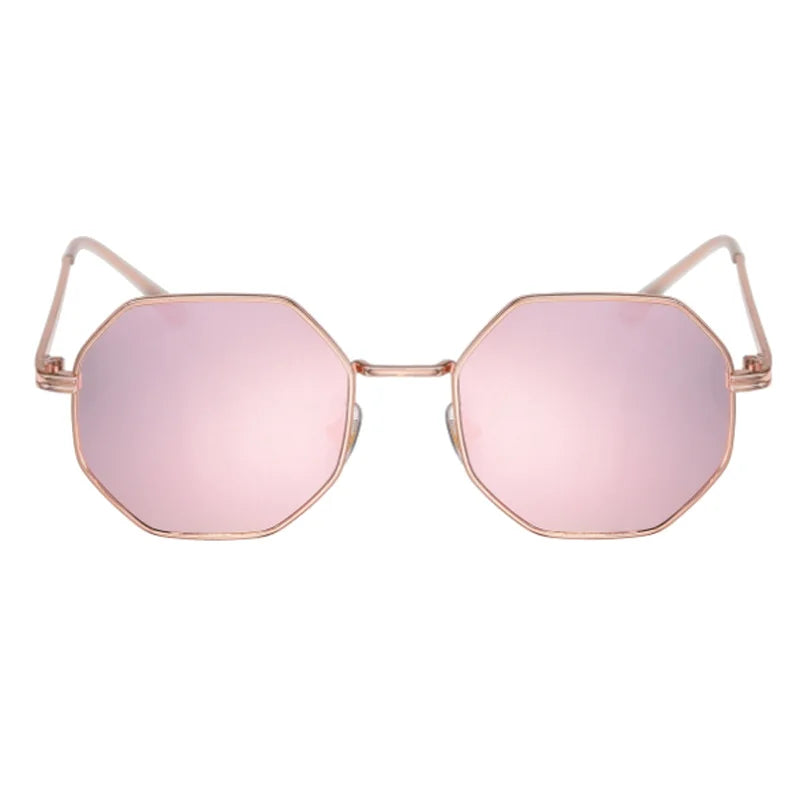 Brand Designer Square Sunglasses Woman Vintage Retro Small Frame Sun Glasses Female Fashion Luxury Polygon Oculos De Sol