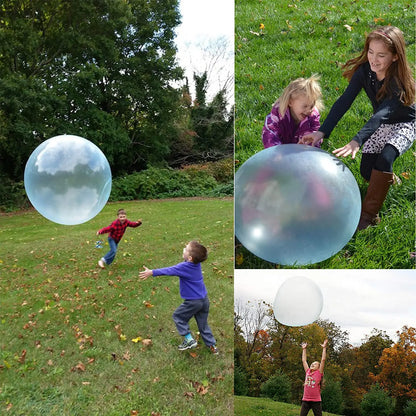 Summer Children's Gift Birthday Party Children's Outdoor Soft Air Water Filled Bubble Ball Inflatable Toys Fun Party Games 698