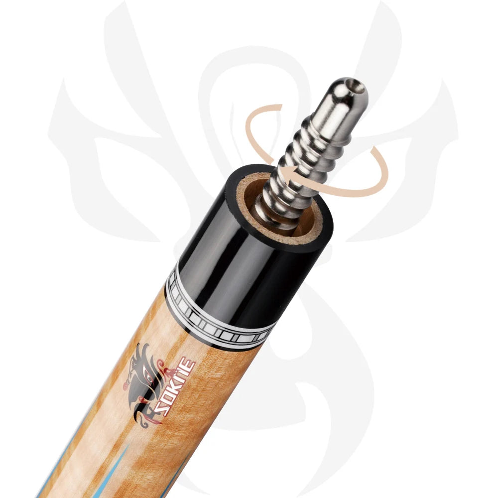 ZOKUE KONLLEN Carom Cues 12mm Tip Technology 3 Cushion Game Cues Carbon Fiber Maple Shaft Professional Libre Billiard Cue Sticks
