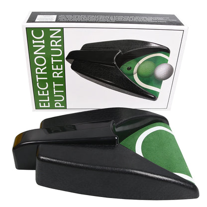 1Pcs Automatic Return Golf Putting Cup Golf Putter Training Aids Indoor/Office Golf Auto Returning Practice for Putting Trainer