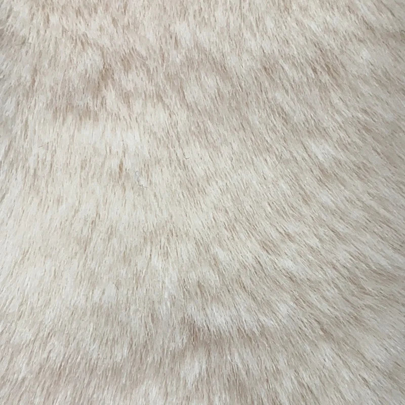 15mm Long Faux Fur 160cm Width Soft Fur Fabric High and Low Faux Mink Clothing Fabrics
