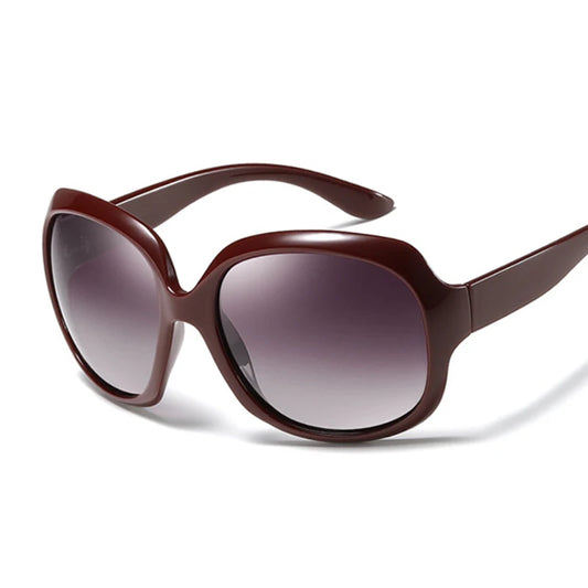 Brand Star Style Luxury Sunglasses Woman Oversized Sun Glasses Female Vintage Oval Big Frame Outdoor Sunglass UV400