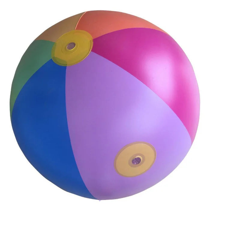 Funny Inflatable Spray Water Ball Kids Water Sprinkler Ball Summer Outdoor Swimming Pool Beach Play the Lawn Balls Playing Toys