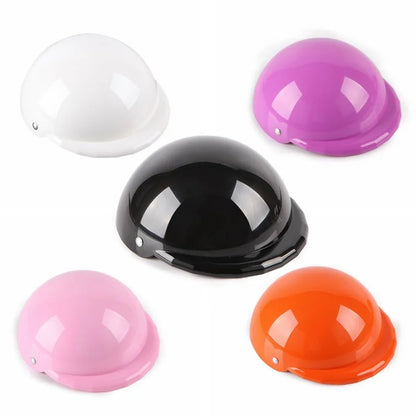 Dog Helmets for Motorcycles Cool ABS Fashion Pet Dog Hat Helmet Plastic Pet Protect Ridding Cap SML