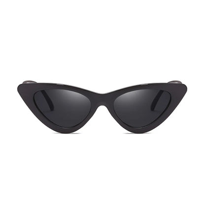 Sexy Cat Eye Sunglasses Woman Brand Designer Mirror Black Triangle Sun Glasses Female Lens Shades for Ladies Eyewear UV400
