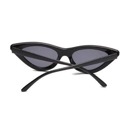Sexy Cat Eye Sunglasses Woman Brand Designer Mirror Black Triangle Sun Glasses Female Lens Shades for Ladies Eyewear UV400