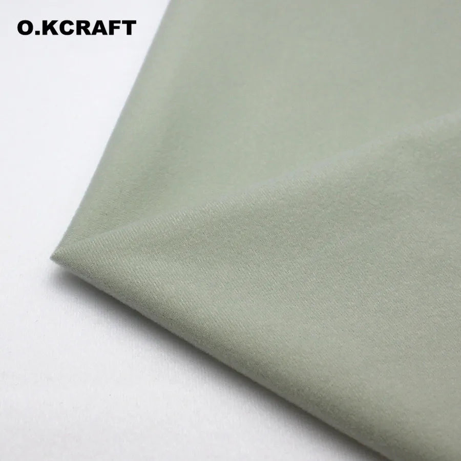 40x50cm 30Colors Cheapest Polyester Loop Fleece Fabric Tricot Velvet Brushed Fabrics for Patchwork  Sew Doll Stuffed Toys Cloth