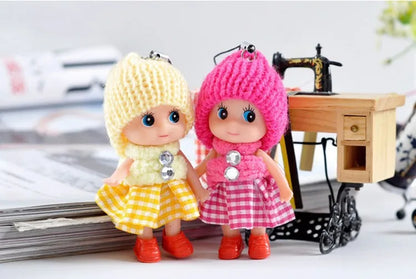 5pcs/Set NEW Kids Toys Soft Interactive Baby Dolls Toy Mini Doll for Girls and Boys