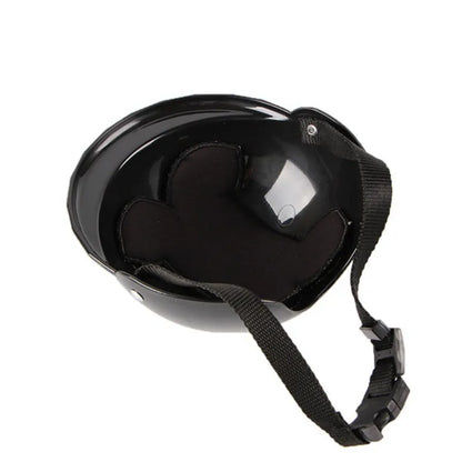 Dog Helmets for Motorcycles Cool ABS Fashion Pet Dog Hat Helmet Plastic Pet Protect Ridding Cap SML