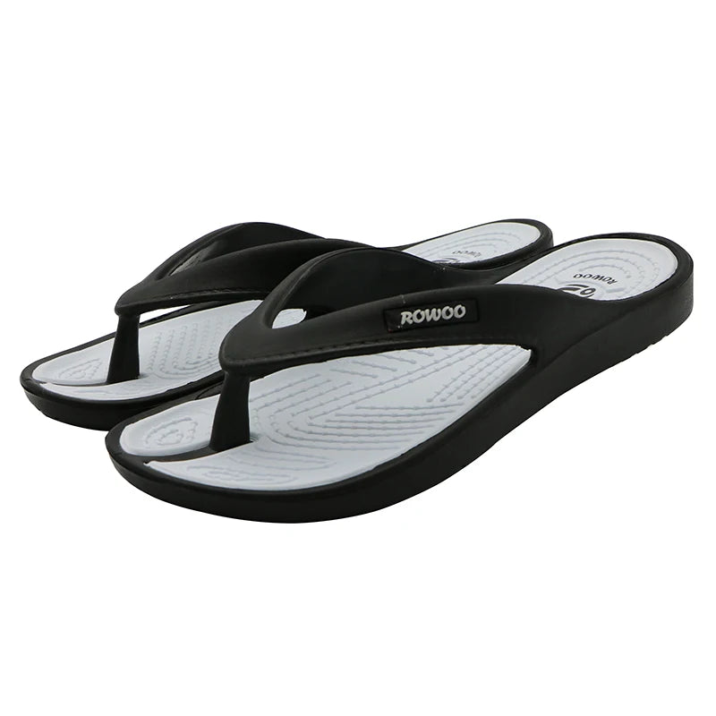 Casual Beach Women Slipper Sandals Brand 2024 New Design Summer Home Flat Flip-Flops Shoes Female Big Size Dropshipping