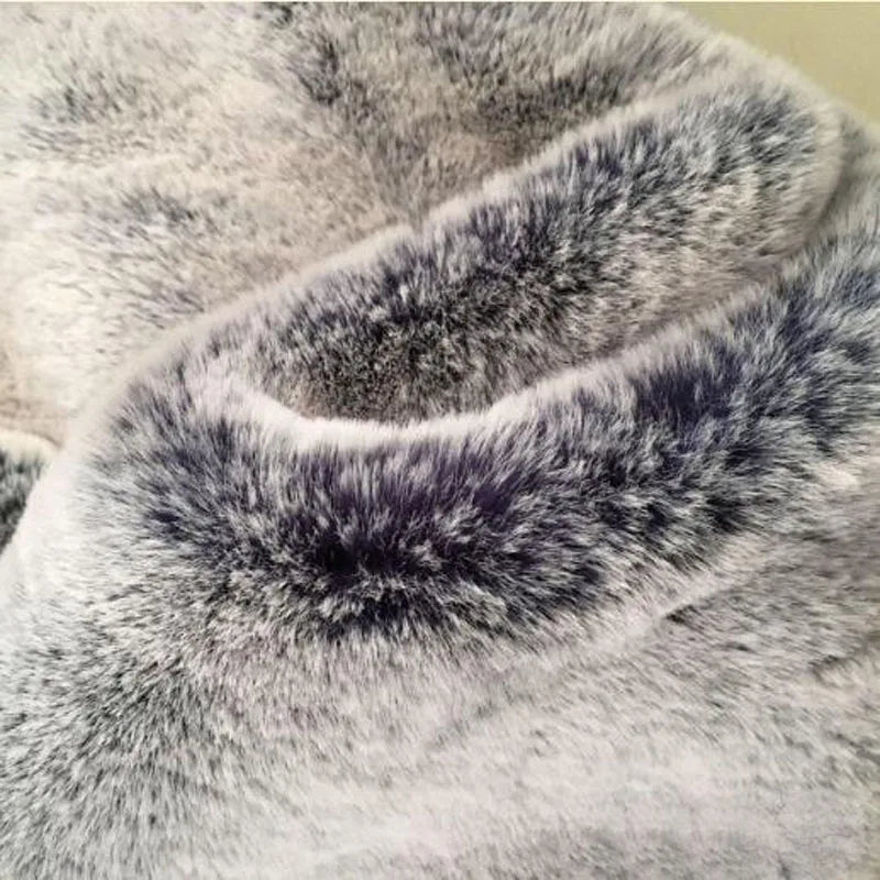 Top Quality,Warm Faux Fur Fabric,2-3cm Hairy,Imitation Mild Rabbit Fur Fabric,DIY,Fur Collar of Winter Coat,165cmx50cm 1pcs