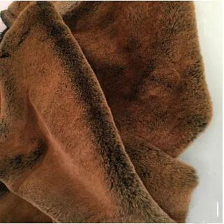 Top Quality,Warm Faux Fur Fabric,2-3cm Hairy,Imitation Mild Rabbit Fur Fabric,DIY,Fur Collar of Winter Coat,165cmx50cm 1pcs
