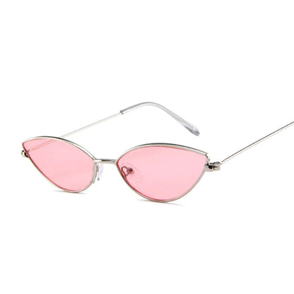 Cute Sexy Cat Eye Sunglasses Woman Retro Small Black Red Pink Cateye Sun Glasses Female Vintage Shades for Woman