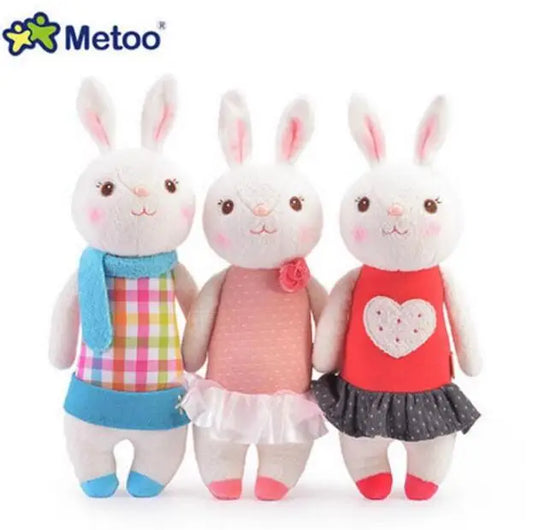 11 Inch Metoo Doll Rabbits Mini Hot Plush Sweet Cute Lovely Stuffed Baby Kids Toys for Girls Birthday Christmas Gift