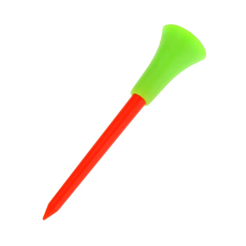 30/100 Pcs Plastic Golf Tees Multi Color 8.3CM 72mm 54mm Durable Rubber Cushion Top Golf Tee Golf Accessories for Golf Sprot New