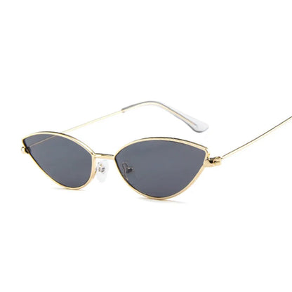 Cute Sexy Cat Eye Sunglasses Woman Retro Small Black Red Pink Cateye Sun Glasses Female Vintage Shades for Woman
