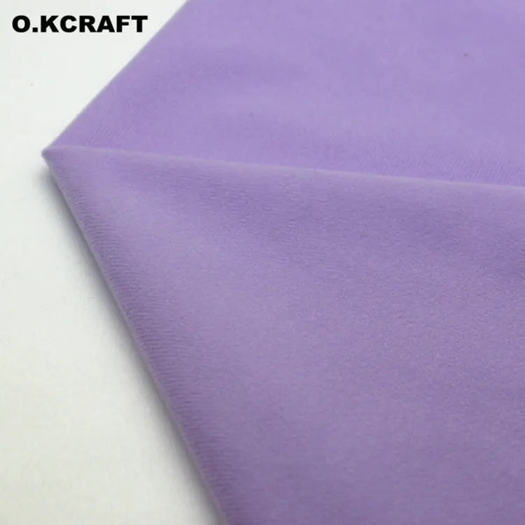 40x50cm 30Colors Cheapest Polyester Loop Fleece Fabric Tricot Velvet Brushed Fabrics for Patchwork  Sew Doll Stuffed Toys Cloth