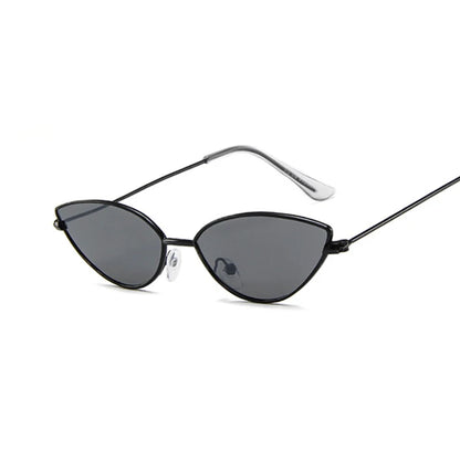 Cute Sexy Cat Eye Sunglasses Woman Retro Small Black Red Pink Cateye Sun Glasses Female Vintage Shades for Woman