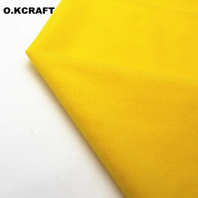 40x50cm 30Colors Cheapest Polyester Loop Fleece Fabric Tricot Velvet Brushed Fabrics for Patchwork  Sew Doll Stuffed Toys Cloth