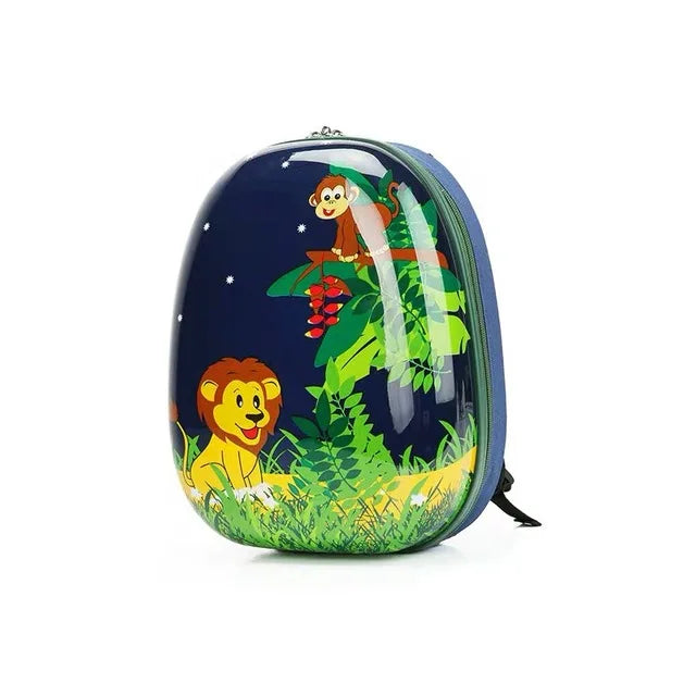 Children Trolley Rolling Luggage 18 Inch Universal Wheel Cartoon Dinosaur Suitcase 13 Inch Travel Bag Backpack Drag Box for Kids