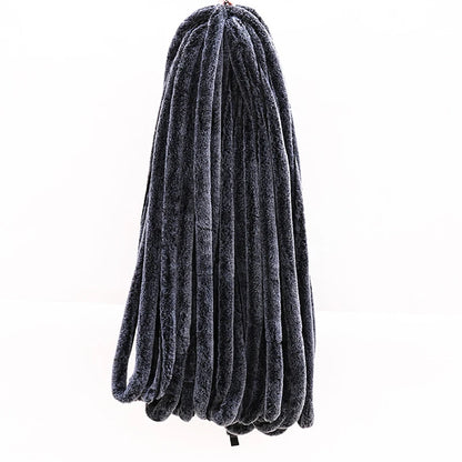 10m/Set Faux Rabbit Fur Ribbon for Trim Clothes Accessory Artificial Fur Strips Coat Hood Hat DIY Fluffy Garment Materialsse