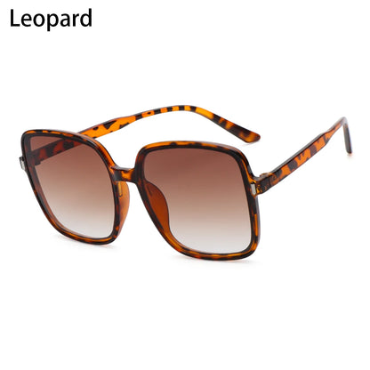 2022 Black Square Oversized Sunglasses Square Glasses Personalized Cat Eyes Colorful Sunglasses Trend Versatile Sunglasses UV400