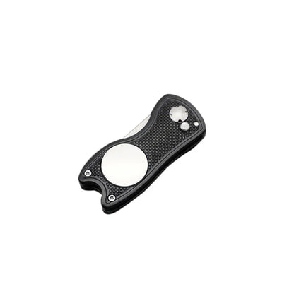 Mini Foldable Golf Divot Tool With Golf Ball Tool Marker Pitch Cleaner Golf Pitchfork Golf Accessories Putting Green Fork