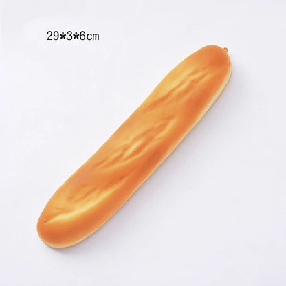 2021 Squishy Bread Toast Food Creative Simulation Donuts Slow Rising Squeeze Stress Relief Toys Spoof Tease People Desktop Toy