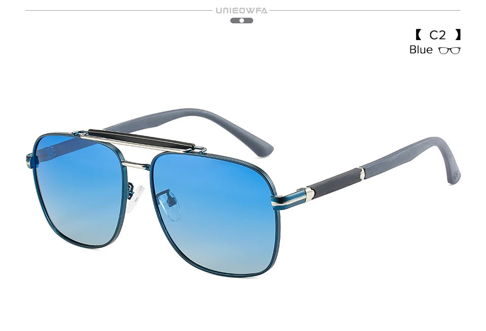 Oversized Polarized Sunglasses for Men Brand Designer Driving V400 Sun Glasses for Men Custom Prescription Sunglases Male Square