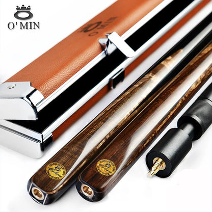 Omin Snooker Cues Cobra  With Case 9.8mm Tips Ash Shaft 3/4 Brass Joint Handmade Professional Billiard Cue Stick Taco De Billar