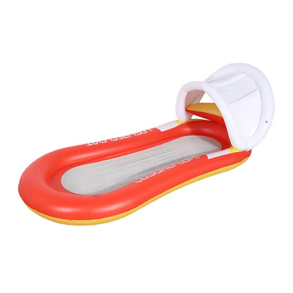 New Water Hammock Recliner Inflatable Floating Swimming Mattress Sea Swimming Ring Pool Party Toy Lounge Bed for Swimming