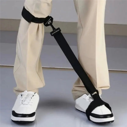 Golf Leg Posture Correction Support Belt Golf Swing Training Adis Golf Leg Strap for Beginners Golf Training Aid