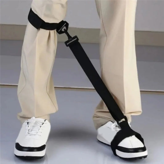 Golf Leg Posture Correction Support Belt Golf Swing Training Adis Golf Leg Strap for Beginners Golf Training Aid