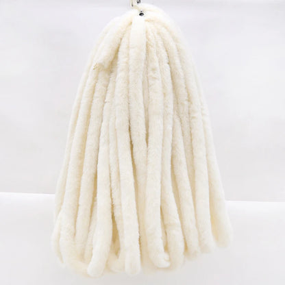 10m/Set Faux Rabbit Fur Ribbon for Trim Clothes Accessory Artificial Fur Strips Coat Hood Hat DIY Fluffy Garment Materialsse