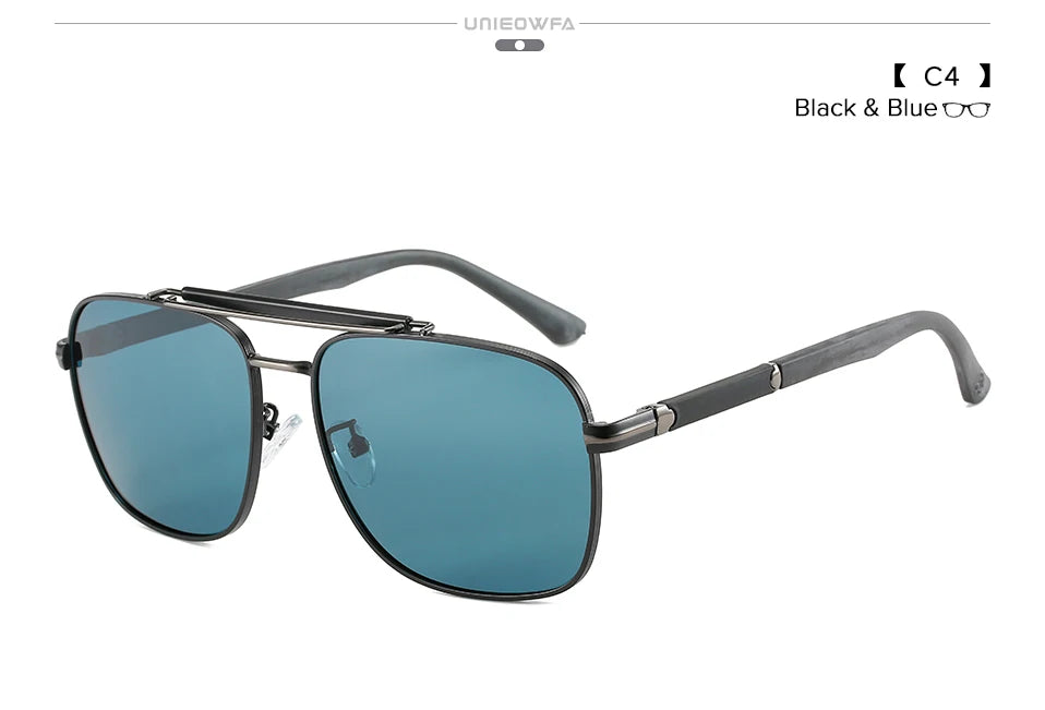Oversized Polarized Sunglasses for Men Brand Designer Driving V400 Sun Glasses for Men Custom Prescription Sunglases Male Square