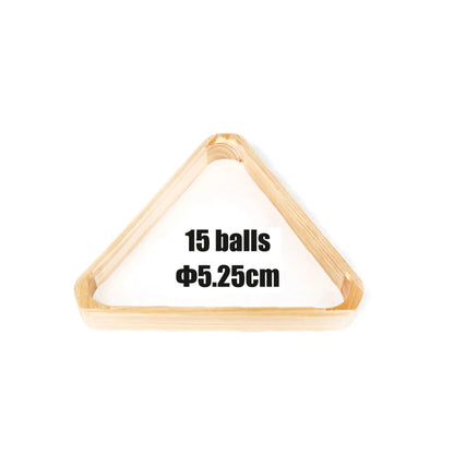 15 Balls Triangle Rack Billiards Snooker 5.25/5.72cm Racks